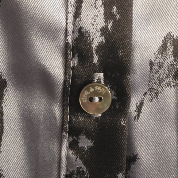 Cinq a Sept Jacey Cool Carnation Shirt Dress- 14 - Picture 7 of 13